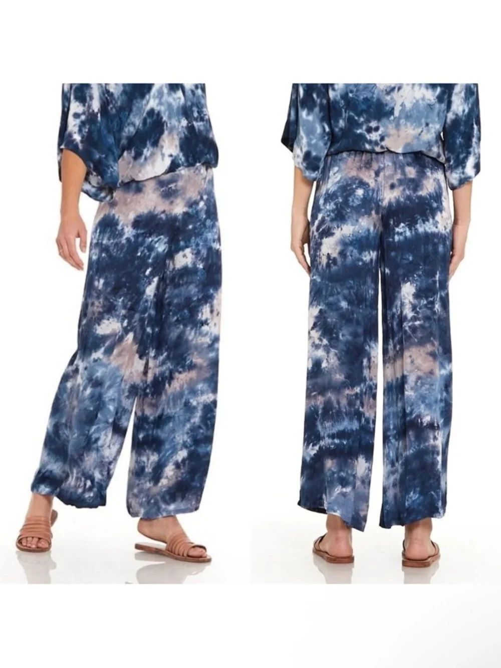 NWT YFB Aiko Midnight Canyon Tie Dye Pants M